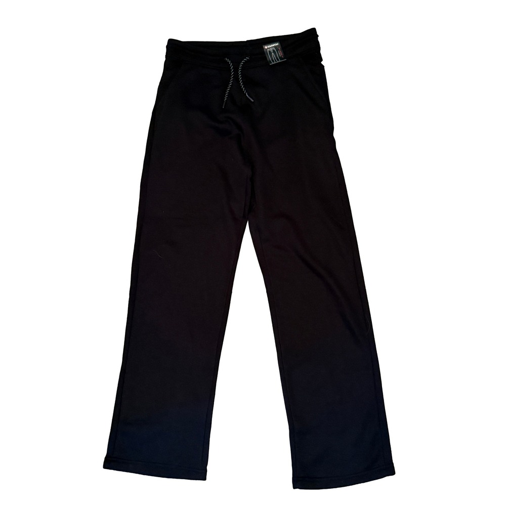 Southpole Fleece Pants‎ Womens Size M Black Relaxed Fit Drawstring Sweatpants